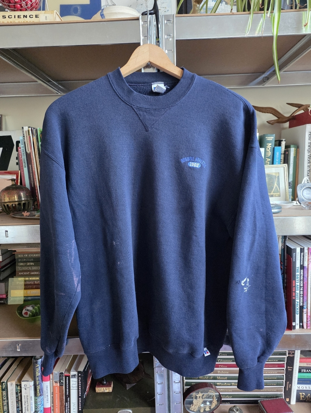 Russell | Thrashed Crewneck Sweatshirt